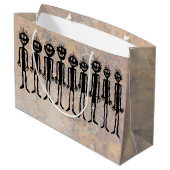 夜の歩くギグラーズペトログリフ ラージペーパーバッグ (裏面アングル)