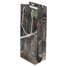 夜の歩くギグラーズペトログリフ ワインギフトバッグ