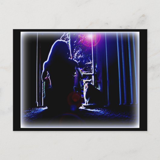 夜の沈黙 ポストカード (正面)