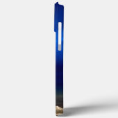 夜の海。ポスター台座サイン感謝していよ。 Case-Mate iPhoneケース (裏面 / 左)