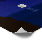 夜の海 ポスター (角)