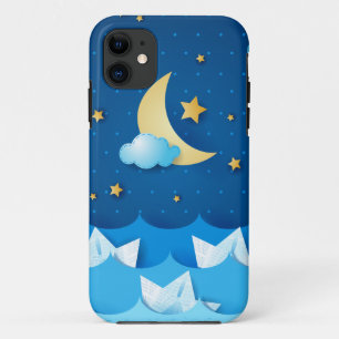 夜の海 iPhone 11 ケース