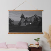 夜の灯台 吊り下げ型タペストリー (寝室)