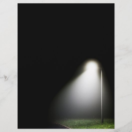 夜の独身の通りライト – フライヤー (正面)