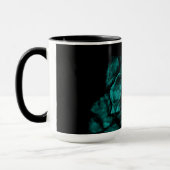 『夜の狼とカラス』 マグカップ (左)