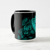 『夜の狼とカラス』 マグカップ (正面左)