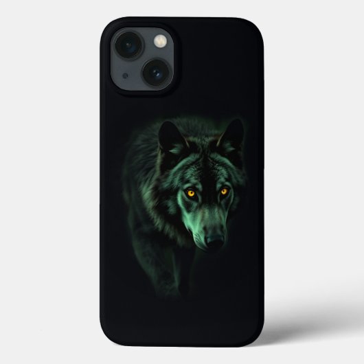 『夜の狼の凝視』 Case-Mate iPhoneケース (裏面)