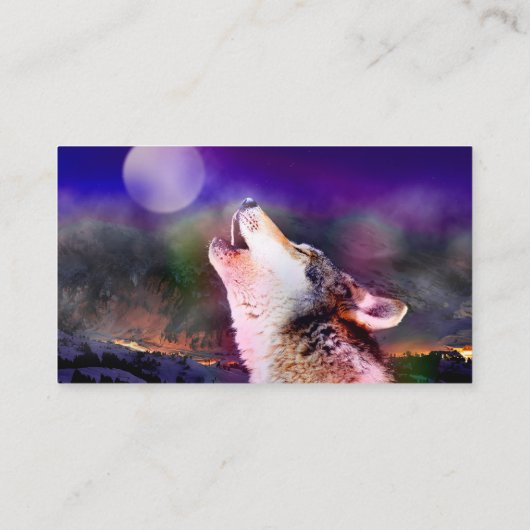 夜の狼 名刺 (裏面)