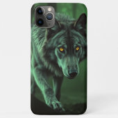 夜の狼:森のアルファ Case-Mate iPhoneケース (裏面)