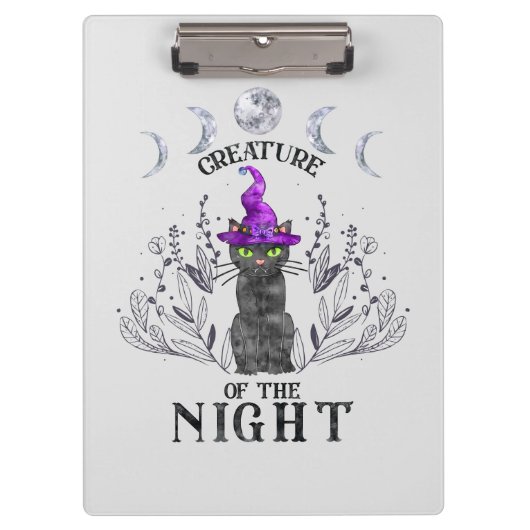 夜の生き物 クリップボード (正面)