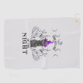 夜の生き物 ゴルフタオル (横)