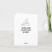 夜の生き物 サンキューカード (裏面)