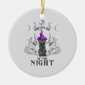 夜の生き物 セラミックオーナメント (正面)