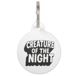 夜の生き物 ペット　ネームタグ