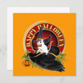 夜の白いマウスのハロウィーンのバンプ (正面/裏面)