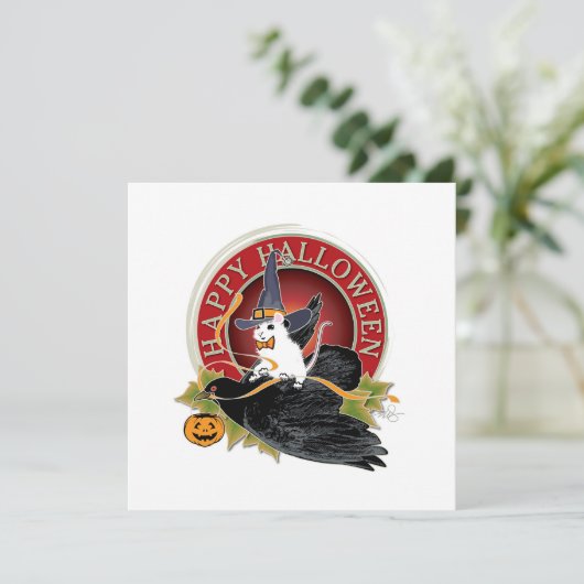 夜の白いマウスのハロウィーンの挨拶にバンプ (スタンド正面)