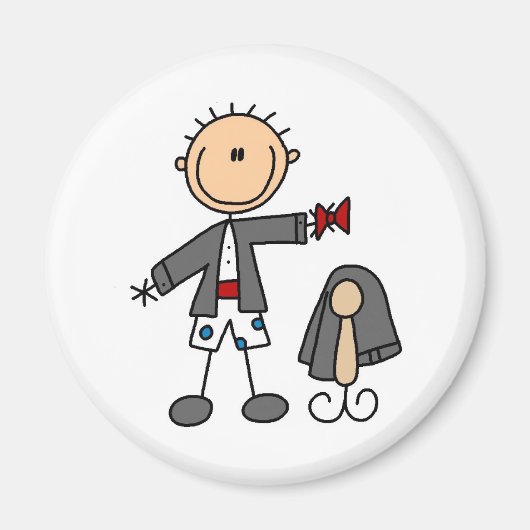 夜の磁石結婚の準備 マグネット (正面)