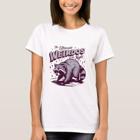 夜の究極の風変わり Tシャツ (正面)