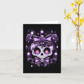 夜の精霊を呼び出せ 不思議なハロウィーン カード (黄色い花)