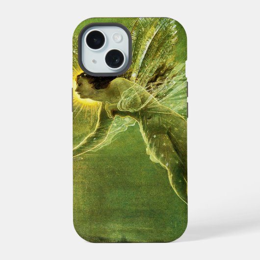 夜の精霊アイリス iPhone 15ケース (裏面)