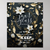 夜の結婚席ガラスはあなたの席を見つける ポスター (正面)