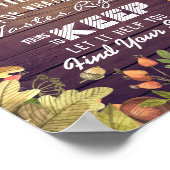 夜の結婚席ガラスはあなたの席を見つける ポスター (角)