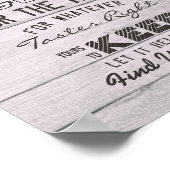 夜の結婚席ガラスはあなたの席を見つける ポスター (角)