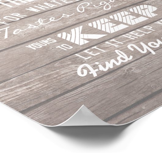 夜の結婚席ガラスはあなたの席を見つける ポスター (角)