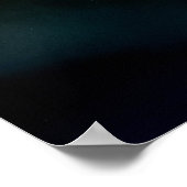 夜の美しいビューゴレメ。bの有名な中心地 ポスター (角)