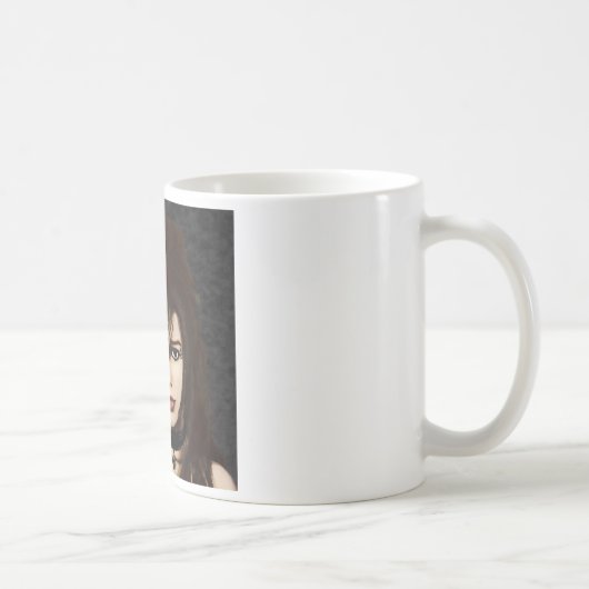 夜の肖像マグカップ コーヒーマグカップ (右)
