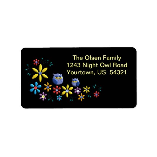 夜の色 ラベル (正面)