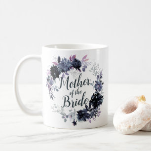 夜の花のリース おしゃれな母親の結婚式 コーヒーマグカップ