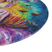 夜の花の妖精 カッティングボード (角)