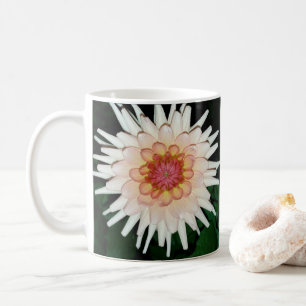 夜の花カッコいい咲き コーヒーマグカップ
