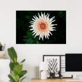 夜の花カッコいい咲き ポスター (ホームオフィス)