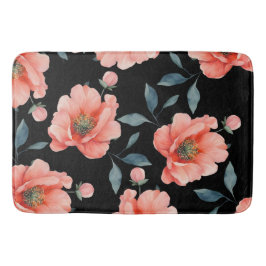 夜の花 バスマット