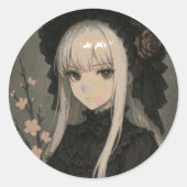 夜の華乙女のエレガンス ラウンドシール (正面)