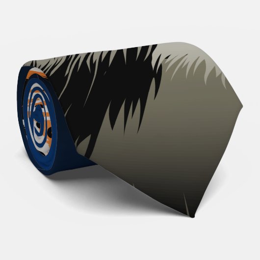 夜の虎 ネクタイ (ロール)