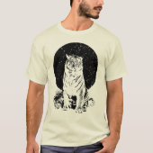 夜の虎 Tシャツ (正面)