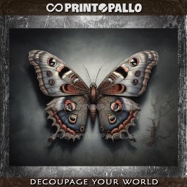 夜の蛾の蝶、あなたの考えのように –  薄葉紙