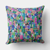 夜の街の風景 クッション (裏面)