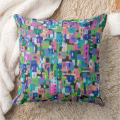 夜の街の風景 クッション (ブランケット)