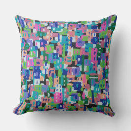 夜の街の風景 クッション