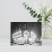 夜の街角の商店, 1920 ポストカード (スタンド正面)