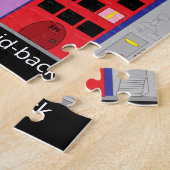 夜の街 ジグソーパズル (側面)