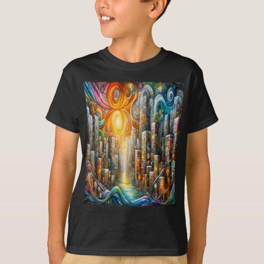 夜の街 Tシャツ (正面)