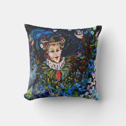 夜の装飾用クッションの魔法 クッション (正面)