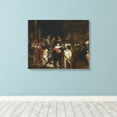 夜の見張り キャンバスプリント (インサイチュ (ウッドフロア))