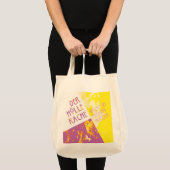 『夜の角火のトートの女王』 トートバッグ (正面(商品))