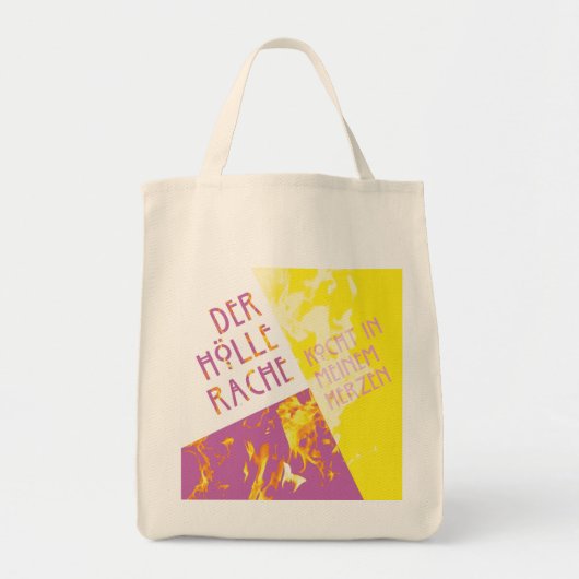 『夜の角火のトートの女王』 トートバッグ (正面)